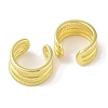 Brass Cuff Earrings EJEW-I305-20G-2