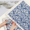 6Pcs 6 Styles Paper Ceramic Decals DIY-SD0002-07C-3