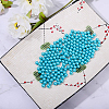 Olycraft Eco-Friendly Plastic Imitation Pearl Beads MACR-OC0001-06-4