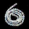 Electroplate Glass Beads EGLA-L018-B-AB05-3