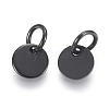 304 Stainless Steel Charms EJEW-L238-03A-B-2
