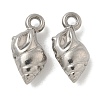 Anti-Tarnish 304 Stainless Steel Pendants STAS-Q334-57P-1