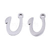 201 Stainless Steel Charms STAS-T044-217P-U-2
