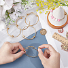 6Pcs Adjustable 304 Stainless Steel Wire Cuff Bangle Making MAK-BBC0001-24A-G-3