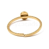 304 Stainless Steel Adjustable Open Cuff Rings X-RJEW-Q806-01G-06-3