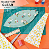 Transparent Acrylic Quilting Templates DIY-WH0381-004-6