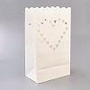 Hollow Candle Paper Bag CARB-WH0007-01-2