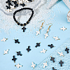 60Pcs 2 Colors Dyed Synthetic Turquoise Pendants FIND-BM0001-60C-4