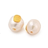 Oval Natural Freshwater Pearl Beads PEAR-K009-05G-2