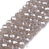 Electroplate Glass Beads Strands EGLA-A044-J4mm-A10-1