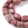 Natural Rhodonite Beads Strands G-G146-A06-01-4