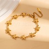 304 Stainless Steel Link Bracelets for Women FS-WGCA705-05-1