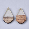 Resin & Walnut Wood Pendants RESI-S358-23E-2