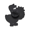 Animal Black Alloy Brooches JEWB-Z027-02B-2