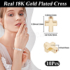 10Pcs Alloy Beads TIBEB-BBC0001-03G-2