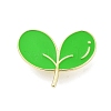 Golden Alloy Brooches JEWB-C032-03A-G-1