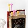 2 Colors Silicone Creative Bookmarks AJEW-DR0001-34-7