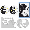 Yin Yang Carbon Steel Cutting Dies Stencils DIY-WH0309-1076-1