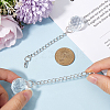 2Pcs Round Resin Pendant Decoration HJEW-SC0001-69-3