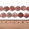 Natural Strawberry Quartz Beads Strands G-N368-01A-13-5
