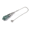 Natural Amazonite Pointed Dowsing Pendulum Big Pendants G-H285-06P-A31-4