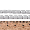 Opaque Glass Beads Strands GLAA-T028-14P-02-4