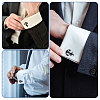 4 Pairs Alloy Cufflinks FIND-CA0011-40EB-6