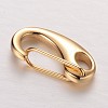 304 Stainless Steel Push Gate Snap Keychain Clasp Findings STAS-G140-71A-2