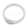 60Pcs Stainless Steel Wire Necklace Cord DIY Jewelry Making TWIR-UN0001-14-1