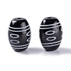 Tibetan Style dZi Beads TDZI-Z001-01-2