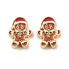 Brass Enamel Beads KK-L255-16G-01-1