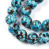 Synthetic Turquoise Beads Strands TURQ-T004-08A-10-4