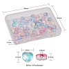 100Pcs 10 Colors Electroplate Glass Beads EGLA-YW0001-31-3