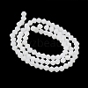 Imitation Jade Frosted Glass Bead Strands GLAA-F029-JM4mm-B06-2