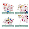 24Pcs 12 Style Christmas Theme Cotton Fabric Cloth Bag ABAG-MB0001-01-4