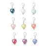 Pearlized Handmade Porcelain Pendant Decorations HJEW-JM03942-02-2