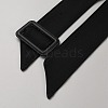 Tie a Knot Polyester Waist Belt with Plastic Buckle AJEW-WH20002-10C-2