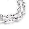 Non-Tarnish 3.28 Feet 304 Stainless Steel Link Chains X-STAS-P219-35-2