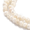 Natural Cultured Freshwater Pearl Beads Strands PEAR-C003-25-4