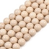 Natural Fossil Beads Strands G-E110-14mm-2-2