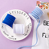 3 Colors Flat Polyester Elastic Cord EC-TA0001-04-7