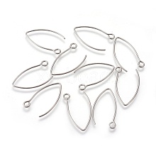 Tarnish Resistant 304 Stainless Steel Earring Hooks STAS-O119-03P