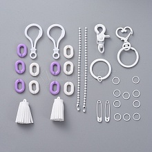 DIY Keychain Making Kits DIY-X0293-69A