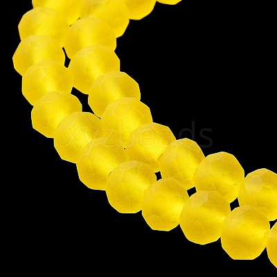 Transparent Glass Beads Strands EGLA-A034-T2mm-MD17-1