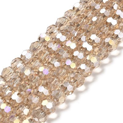 Transparent Glass Beads EGLA-A035-T8mm-B22-1