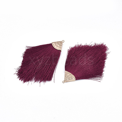 Polyester Tassel Big Pendant Decorations FIND-T042-10-1