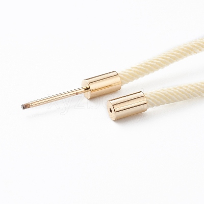 Braided Nylon Cord Bracelet Making MAK-A017-D01-08G-1