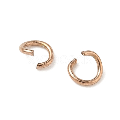304 Stainless Steel Open Jump Rings STAS-Z150-01B-RG-1