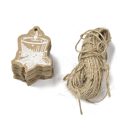 Christmas Theme Kraft Paper Gift Tags CDIS-L008-A05-1