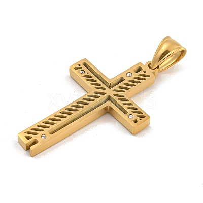 Ion Plating(IP) 304 Stainless Steel Pendants STAS-D110-20G-1